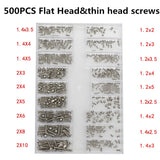 Mini Screw Nuts Laptop Computer Assemble Repair Screws Fastener Set For Repairing Sunglass Phone