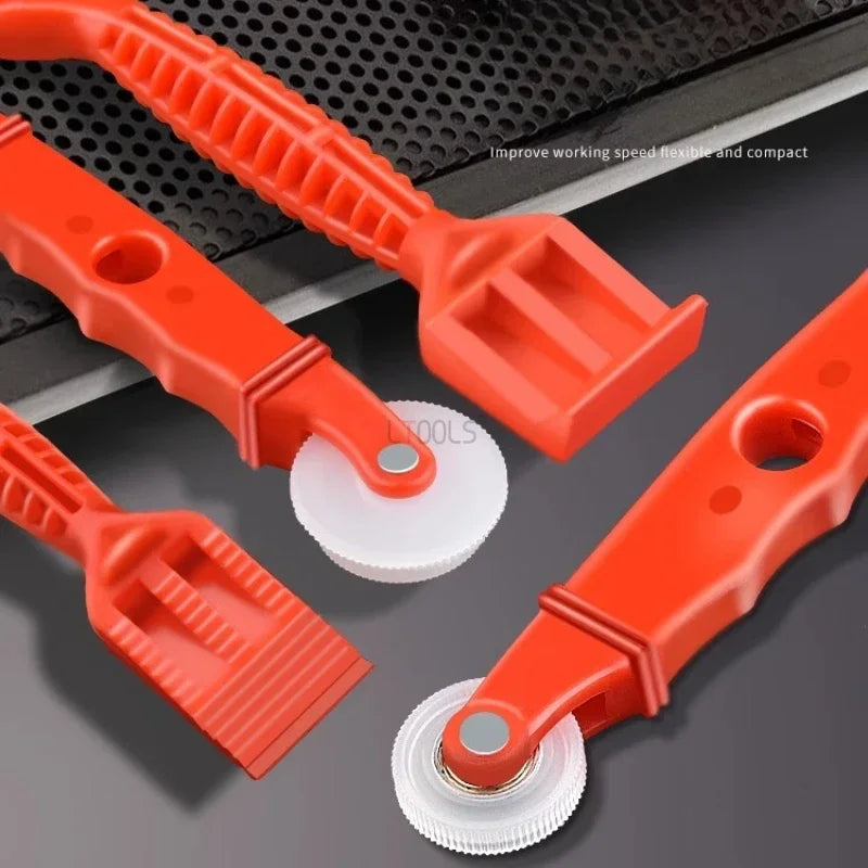 Rubber Mesh Wheel Window Installers Hand Tool Roller Spline Pulley for Door & Window Seal/Gasket Installation