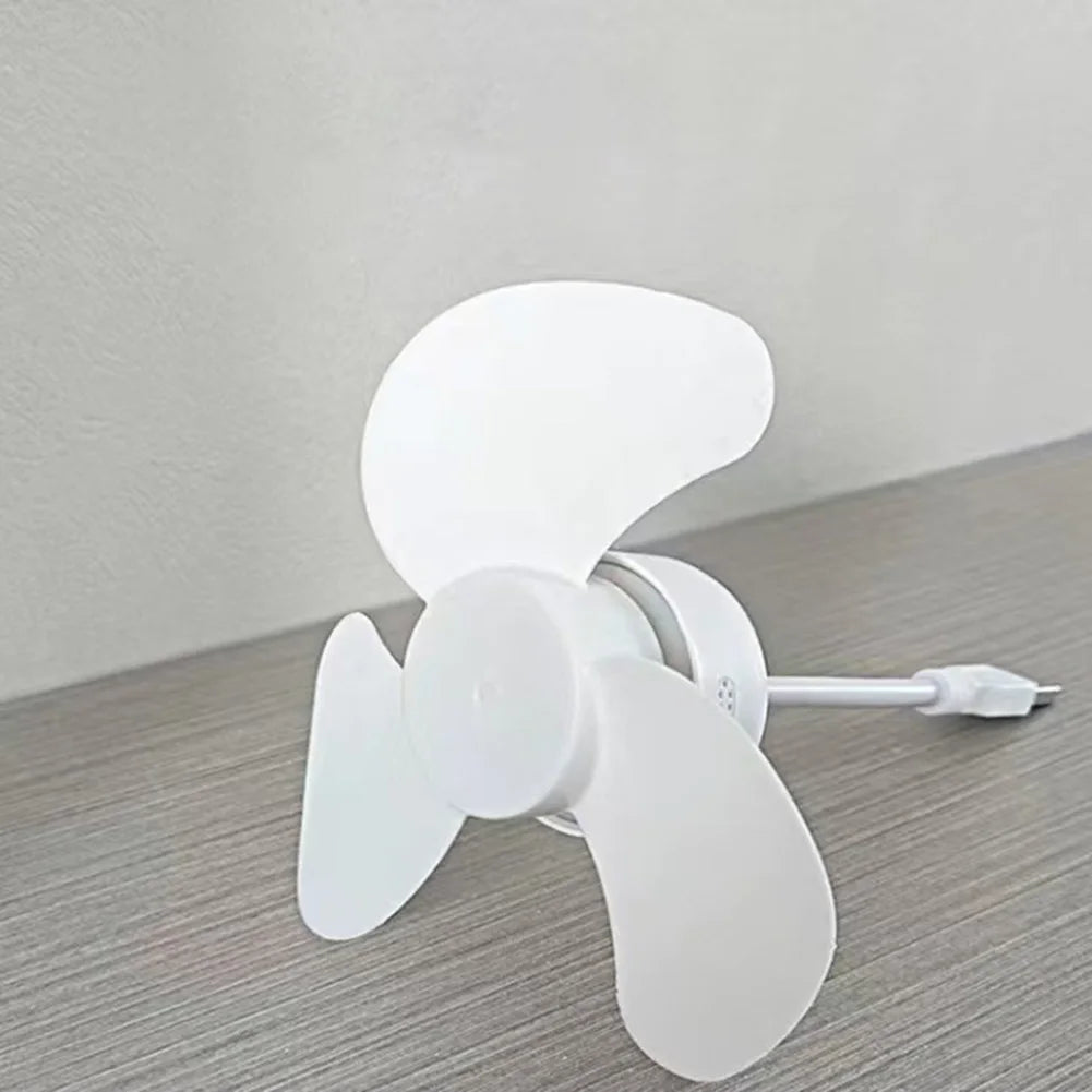 For Bedroom For Dormitory White USB Portable Fan Portable USB Fan For Bedroom Fan Bedroom Cooling Quiet Operation