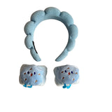 Spa Headband & Wristband for Face Wash 1 Set of skincare headband for face wash, facial mask and skincare