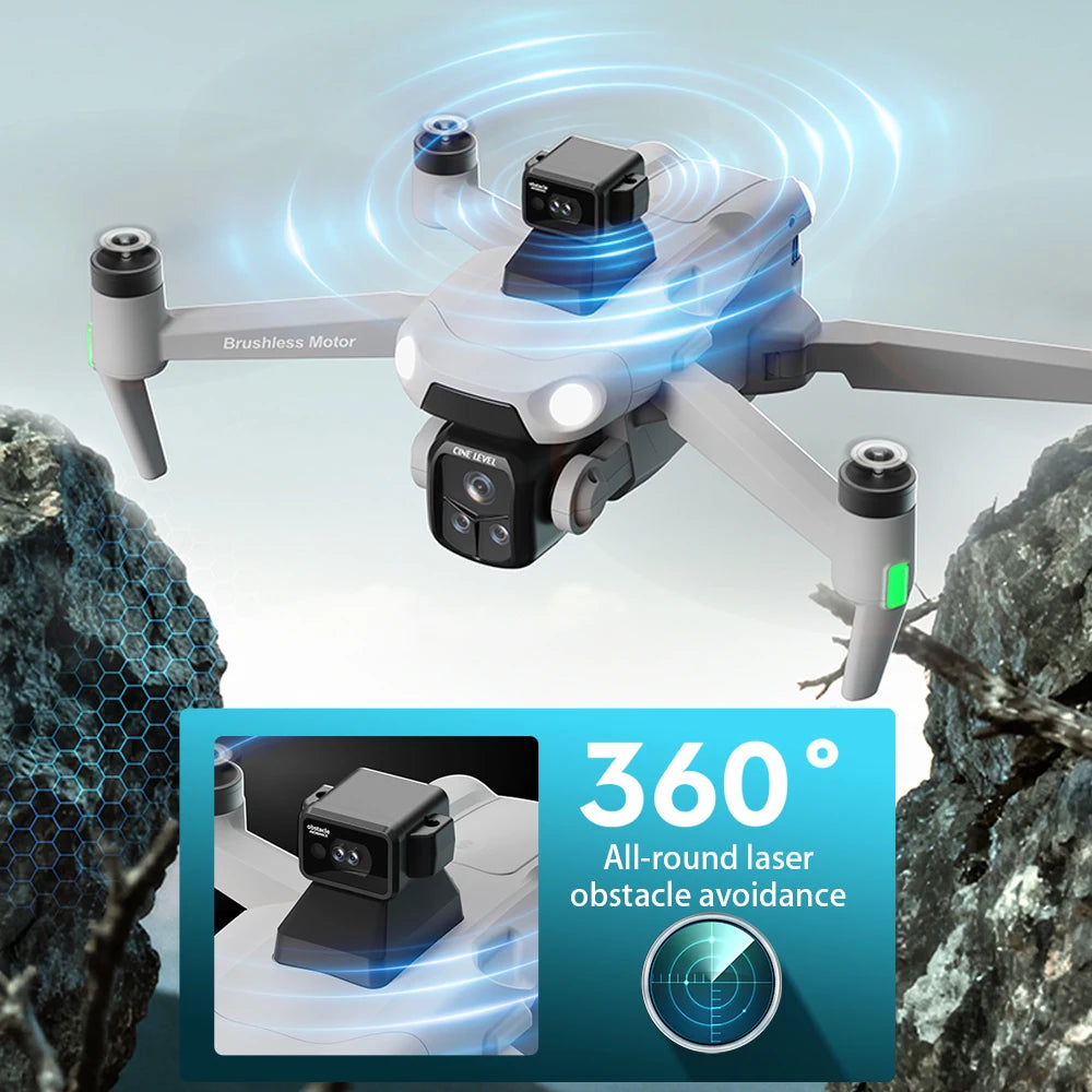 Lenovo A1R 3S GPS Drone 8K Professional  HD Camera 360° Laser Obstacle Avoidance Brushless Motor 5G WIFI FPV Quadcopter Toys