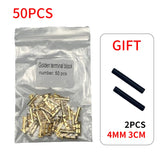 50pcs 100pcs 200pcs Docking Terminal U Type Terminal Tab 0.3 To 1.5mm2 Terminal Block Connector Double Connector Terminal