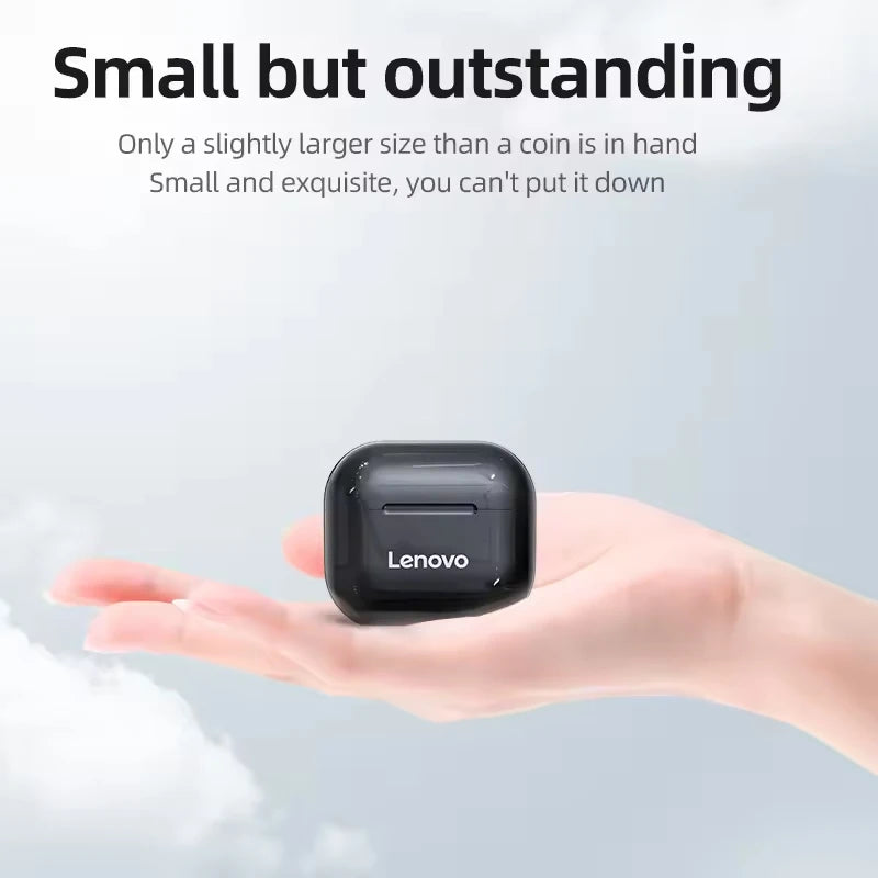 Original Lenovo LP40 TWS Bluetooth5.4 Earphones Wireless Headphones Touch Control Sport Headset Stereo Earbuds For Phone Android