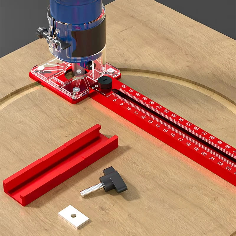 3 In 1 Router Milling Groove Bracket 9-61cm Woodworking Cutting And Mi