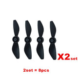 Original GT3 Drone Propellers Spare Parts Paddles RC Drone Replacement Accessories Propeller Blade Black