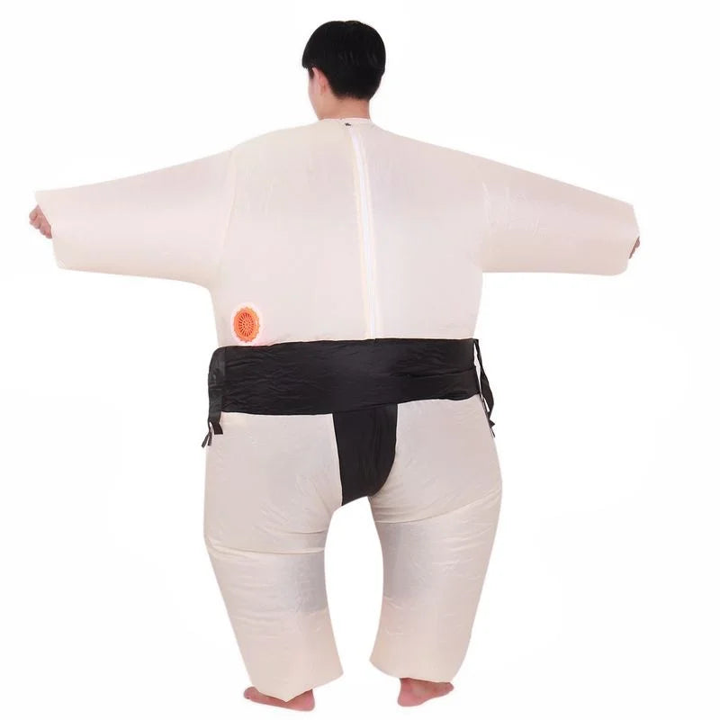 New Strange Sumo Fat Man Inflatable Suit Festival Park Attractions Funny Suit Costume Halloween Performance Event Party Cosplay