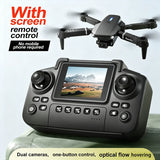 New Upgraded Drone E88 Pro 4K Dual-Camera HD Aerial Photography Dron with Screen Foldable Quadcopter RC Toy for Kids Boys Gifts