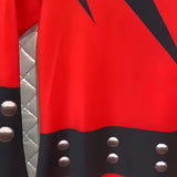 1997 WWE Superstar Wrestler Cosplay Costume Outfit Kids Child Tight Clothes Halloween Jumpsuit WWE Kane Cosplay Mask Suit