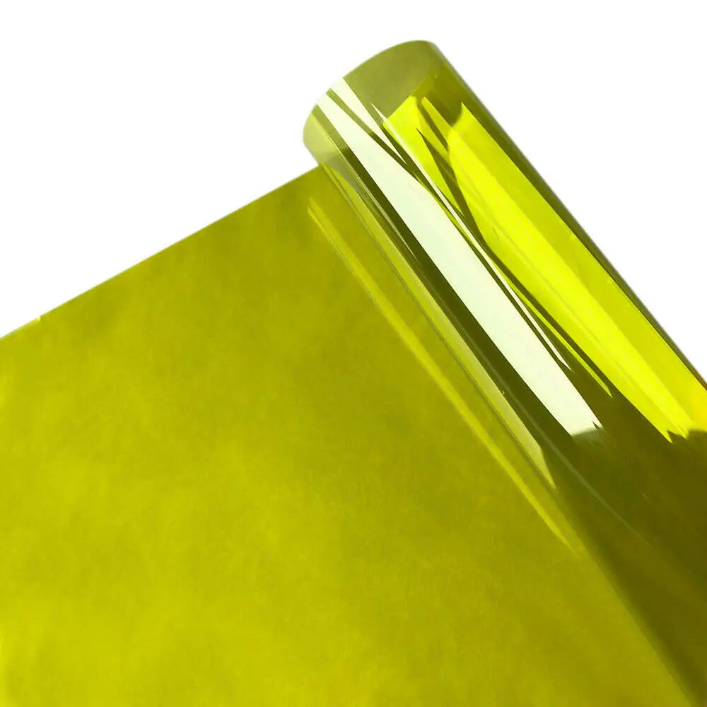 Transparent Window Film Multicolor Solar Tint Self Adhesive Stain Glass Decor Vinyl Roll DIY A4 20/40*120CM