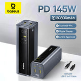 Baseus 20800mAh portable power bank 145W fast charging
