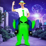 Funny Animal Mascot Unicorn Flamingo Dinosaur Inflatable Costumes Dress Suit Adult Halloween Purim Anime Party Cosplay Costumes