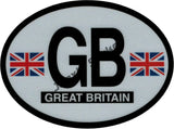London England United Kingdom GB Vinyl Decals Bumper Stickers GB Accessories for Car Pickup National Flag Glue Sticker KK10cm