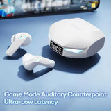 Lenovo XT53 Wireless Upgrade Bluetooth 5.4 Earphones Ultra Long Endurance Low Latency Gaming Headset LED Digital Display Earbuds
