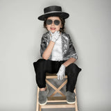 In the 1970s Michael Jackson Performed Costume Parties Halloween Children's Performance Costumes and Children's Day Costumes