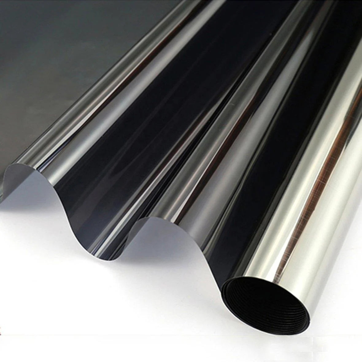 One Way Mirror Glass Film Privacy Film Self Adhesive Residential Window Film Heat Control Glare Reduction Anti UV Window Tinting