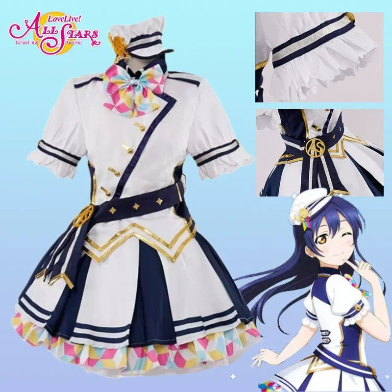 Love Live! Thanksgiving Cosplay Costume School Idol Series Honoka Kousaka Kotori Minami Sonoda Umi Uniform Anime Carnival Dress