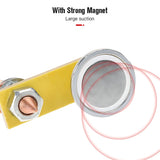 Welding Magnet Head Magnetic Welding Fix Ground Clamp Single/Double Strong Magnetic Weldings Support for Electric Welding Ground
