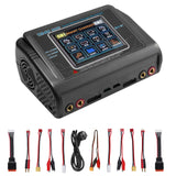 HTRC T240/K6+Pro/L6X2/C150 Lipo Charger Dual Channel AC 150W DC 240W RC Charger for Lipo NiMH NiCD LiHV NiCd PB Li-ion Battery