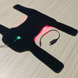 Red&infrared belt 140 LED – leg wrap for soreness relief, waist pad for flexibility, full body slimming helper.