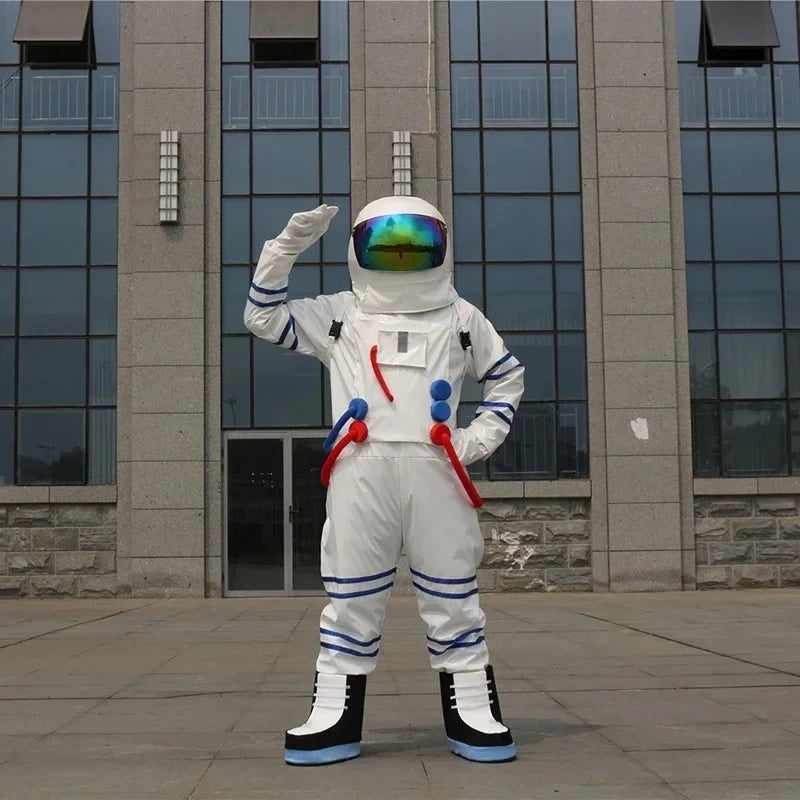 **Simbok High Quality Space Mascot Costume Astronaut Suit Halloween Birthday Party With Backpack Glove Shoes Free ShippingN“”