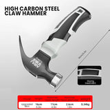 Multifunctional Mini Claw Hammer, Anti Slip And Shockproof Hammer, Professional Grade,Magnetic Woodworking Manual Tool