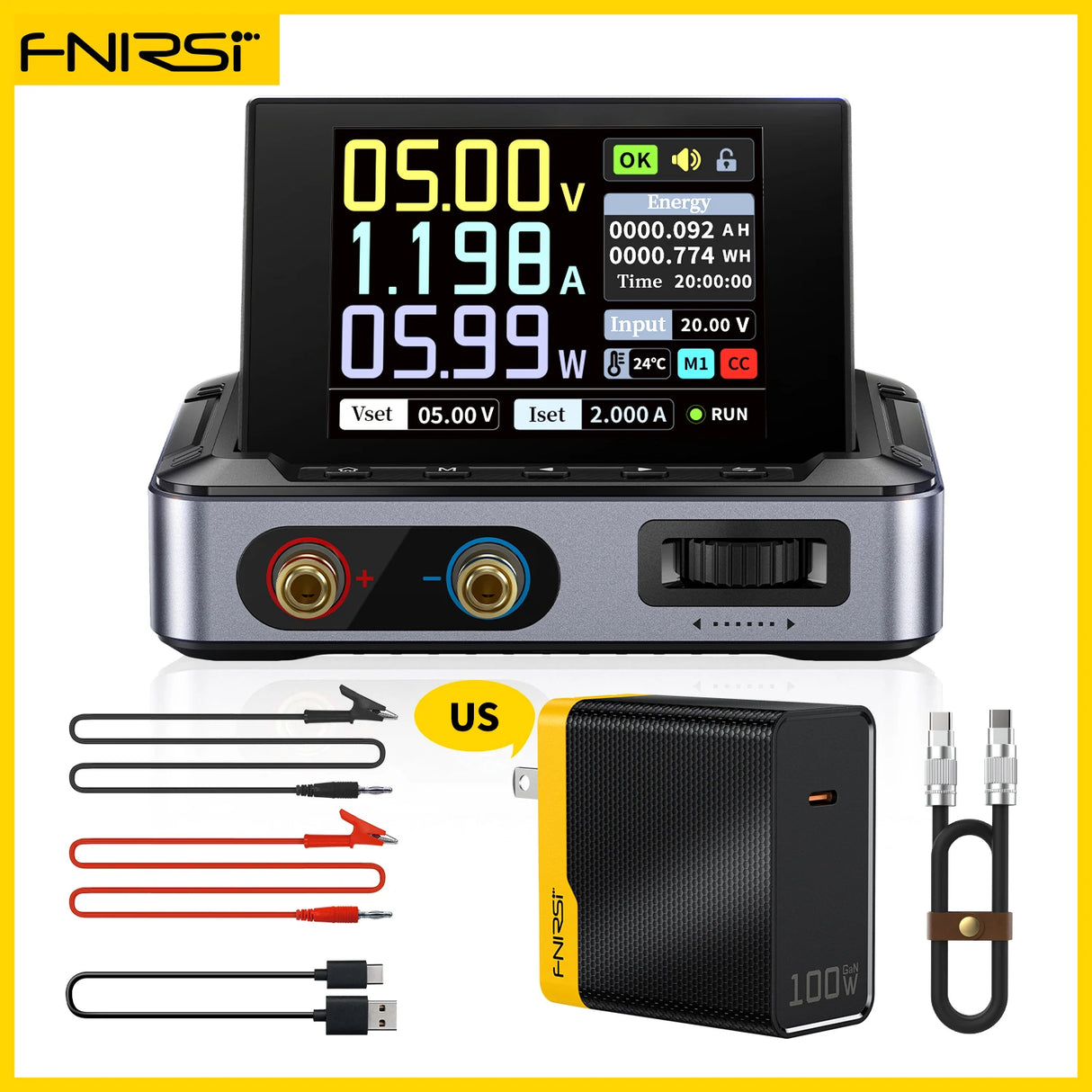 FNIRSI DPS-150 Laboratory DC Power Supply CNC Adjustable 30V 5A Digit Display Mini Portable Regulator Switching Power Supply