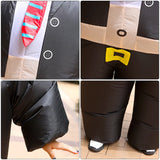 Adult Gentleman Inflatable Costume Funny Groom Cosplay Costume Fat Man Annual Party Performance Inflatable Set