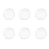 Door Knob Wall Shield Clear Soft Rubber Door Stopper Door Handle Bumper Mute Stickers Wall Protector Muffler Pad Protective Plug