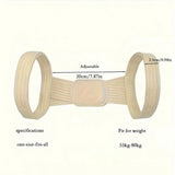Adjustable Posture Corrector Belt For Men & Women Hunchback Relief Back Support Brace Home Office Sport Upper Back Neck Brace