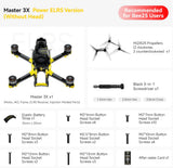 SpeedyBee Master 3X Modular O3/O4 Pro HD Digital VTX FPV Drone