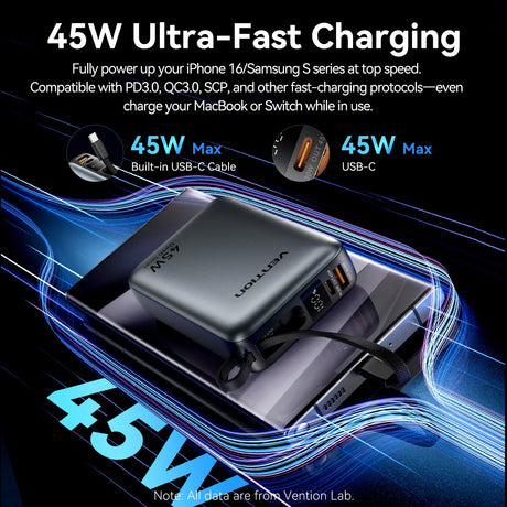 Xiaomi 20000mAh portable power bank 45W fast charging