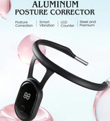HTMCK Intelligent Posture Corrector Portable Anti Hunchback Posture Correction Device Eyesight Protection Trainer for Adults