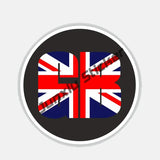 London England United Kingdom GB Vinyl Decals Bumper Stickers GB Accessories for Car Pickup National Flag Glue Sticker KK10cm