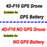4DRC Original F10 Drone Battery 3.7V 1600mAh For F10 Spare Battery RC Quadcopter F10 Replacement  Accessories Parts