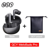 QCY MeloBuds Pro ANC Bluetooth 5.3 Earphones Wireless 46dB Hybrid ANC Hi-Res LDAC Earbuds 6 Mic Headphones 34H In-Ear Detection