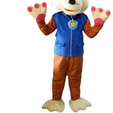 Cartoon PAW Dog Mascot Cosplay Costume Plush Anime Dog Adult Fancy Dress Halloween Carnival Walking Performance Props Kids Gifts