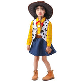 Halloween Couple Family Cosplay Idea Costume Woody Jessie  Outfits Movie Stage Carnival Party Full Set for Adults Men Women