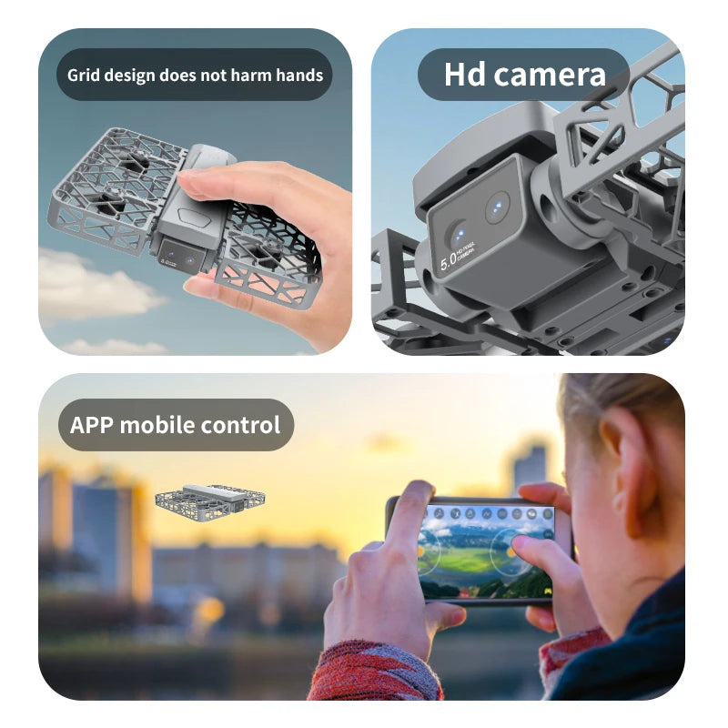 Lenovo S161 MAX Brushless Drone Foldable RC Quadcopter with Gesture Photo Video Recording Humanoid Tracking Headless Mode