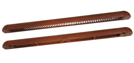 UPVC Double Glazing Window Trickle Vent Air Flow Ventilation (Ventilator) Building Regulations Compliant (Part F) - Available in White, Anthracite Grey, Grey on White, Rosewood, Rosewood on White, Golden Oak, Golden Oak on White and Black on White. All Colours available in 300mm and 400mm Size Lengths