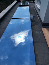 Thermally Efficient Rooflight With Modern Flat Edge Glass Design