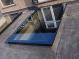 Thermally Efficient Rooflight With Modern Flat Edge Glass Design