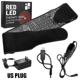 850nm 660nm Red＆Infrared LED Light Therapy Belt Pulsed Light Back Wrap Burn Fat Wrap Slimming Device Pain Relief Waist Heat Pad