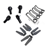 4pcs New RC Drone Propeller Blade Plastic Universal Crash Guard Cover Easy Install RC Quadcopter Parts for E88 E88Pro