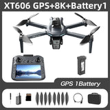 Lenovo XT606 MAX GPS Drone 4k Professional 8K HD Camera FPV Wish Screen Drone 360° Obstacle Avoidance Quadcopter Toys Dron
