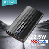 KUULAA 10000mAh portable power bank 5W fast charging
