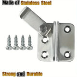 1pc Flip Latch Gate Latches Slide Bolt Latch Safety Door Lock Catch For Barn Cabinet Pet Cage Garden Bathroom Garage Window Slid