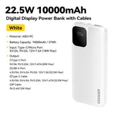 Essager 20000mAh portable power bank 5W fast charging