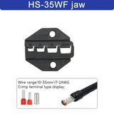 1pcs HS Crimping Pliers Jaw For 230mm/9inch Pliers Plug Spring And Crimping Cap terminals HS-03BC/40J High Hardness Jaw Tool