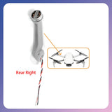 Original Mini4K Drone Body Shell Pan Tilt Bracket Yaw Motor GPS Front Rear Left Right Arm Cables Pivot Maintenance Accessories