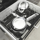 Kitchen Organizer Dish Drying Rack Plates Shelf Plastic Holder Dish Rack Sink Draining Bowl Storage Stand Home Accessories